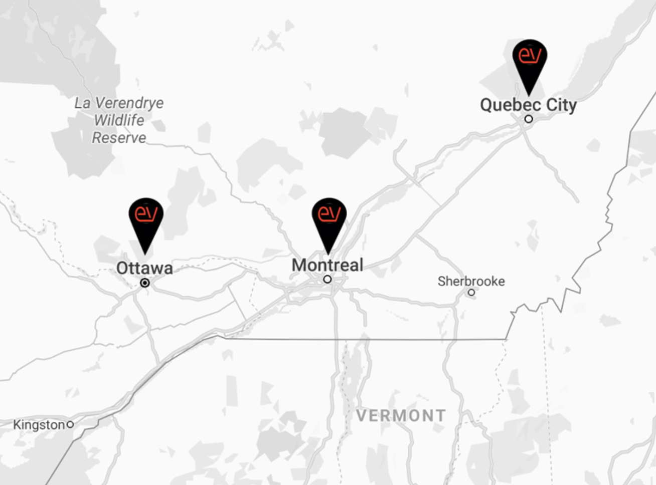 Tesla Car Rental Montreal Luxury Car Rental EV Cars Evoto